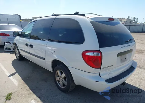 2005 Dodge Grand Caravan Se из США, поврежденный, VIN 1D4GP24R75B374084
